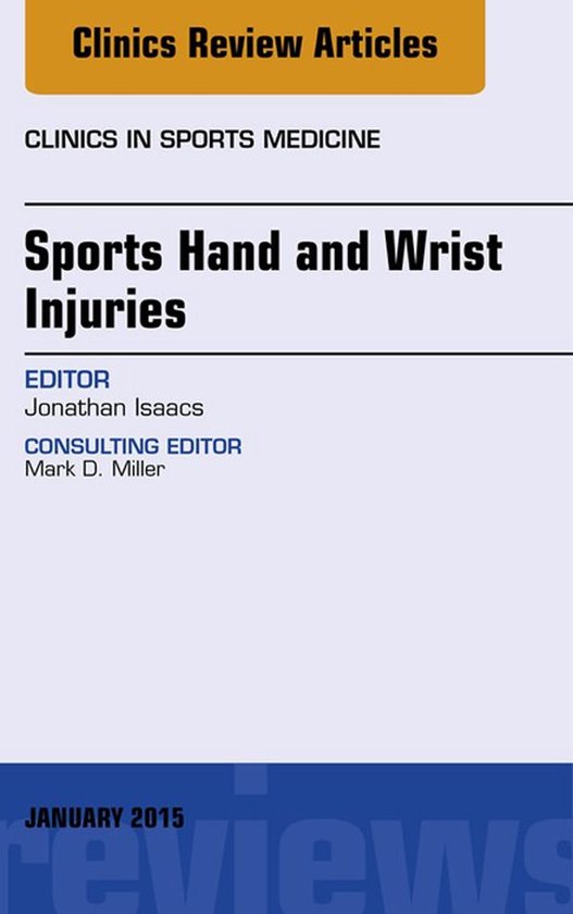 The Clinics: Internal Medicine Volume 34-1 - Sports Hand and ... - cover