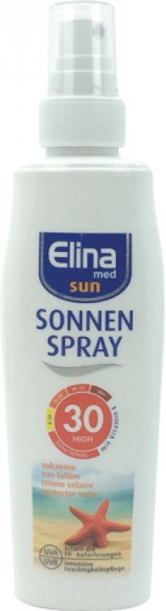 Zonnemelk - Sonnenschutz Milch Spray Elina 200ml LSF 30
