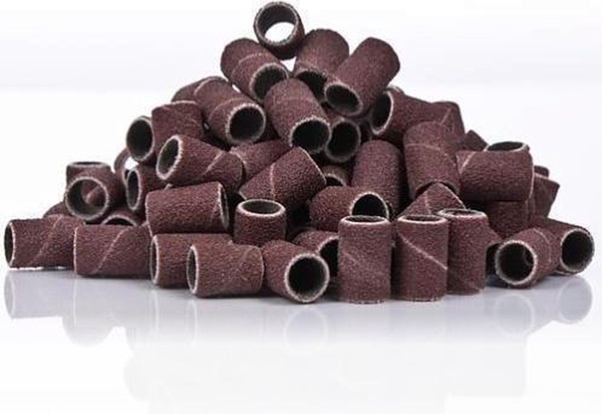 Dermarolling Nagelfrees Schuurrolletjes grit 180 - 6mm -100st.