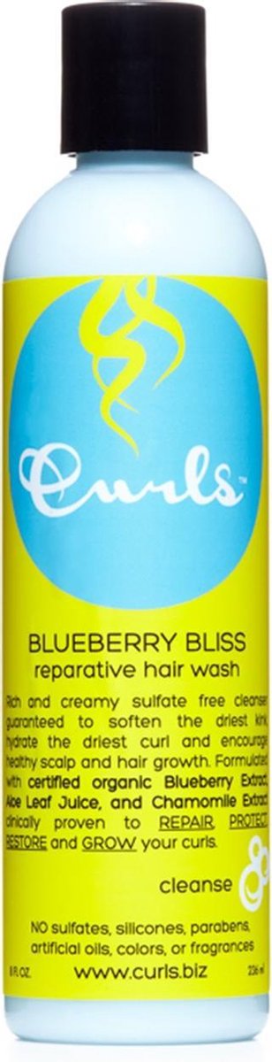 Herstellende Conditioner Curls Blueberry Bliss Hair Wash (236 ml)