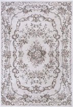 Klassiek vloerkleed Aubusson Flore - crème/roze 200x290 cm