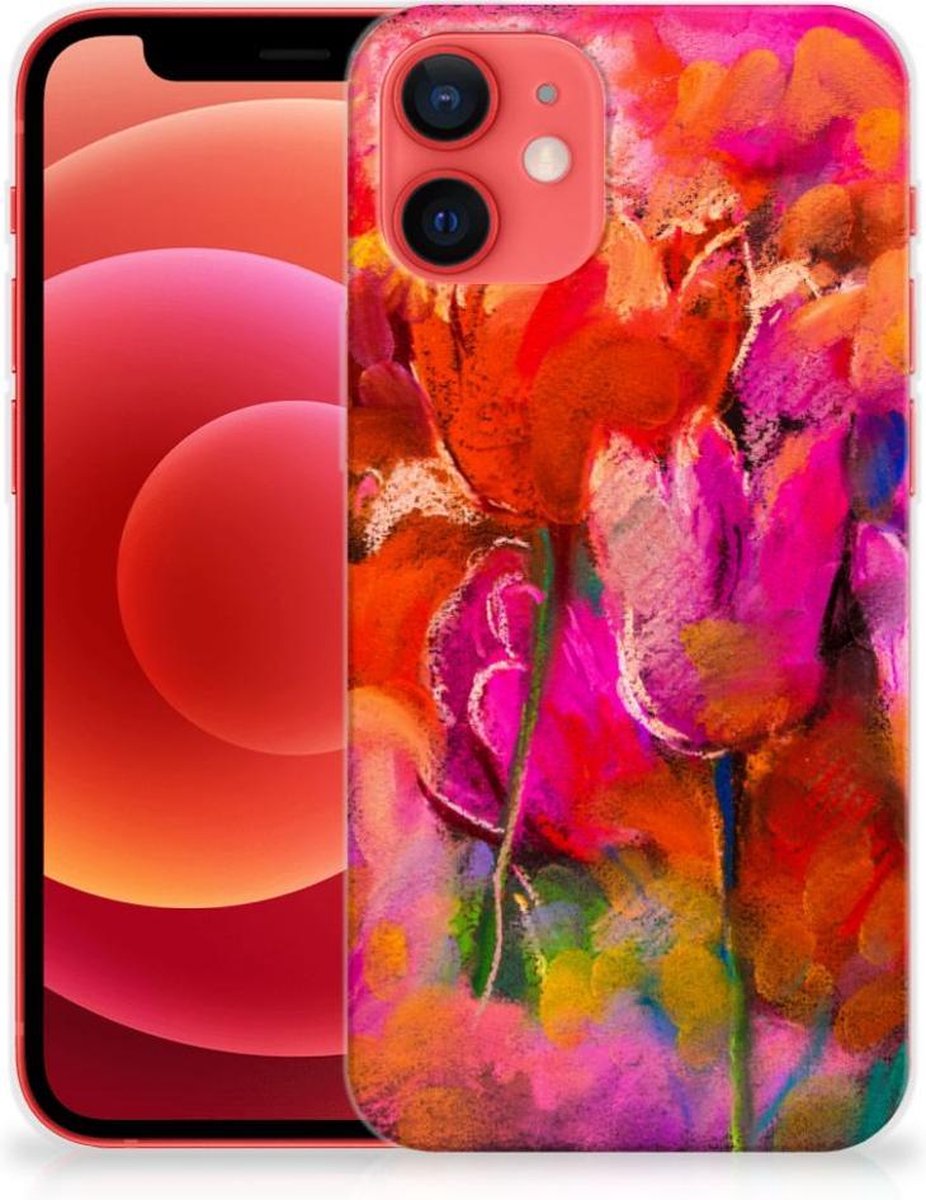 Hoesje maken iPhone 12 Mini Tulips