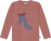 Smitten Organic 'Float Your Boat'  T-Shirt - Maat 86