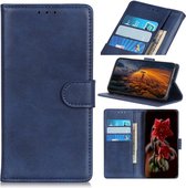 Luxe Book Case - Nokia 8.3 Hoesje - Blauw