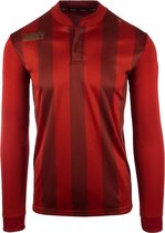Robey Shirt Winner LS - Voetbalshirt - Red Stripe - Maat XL