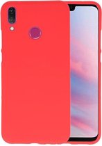 BackCover Hoesje Color Telefoonhoesje voor Huawei Y9 2019 - Rood