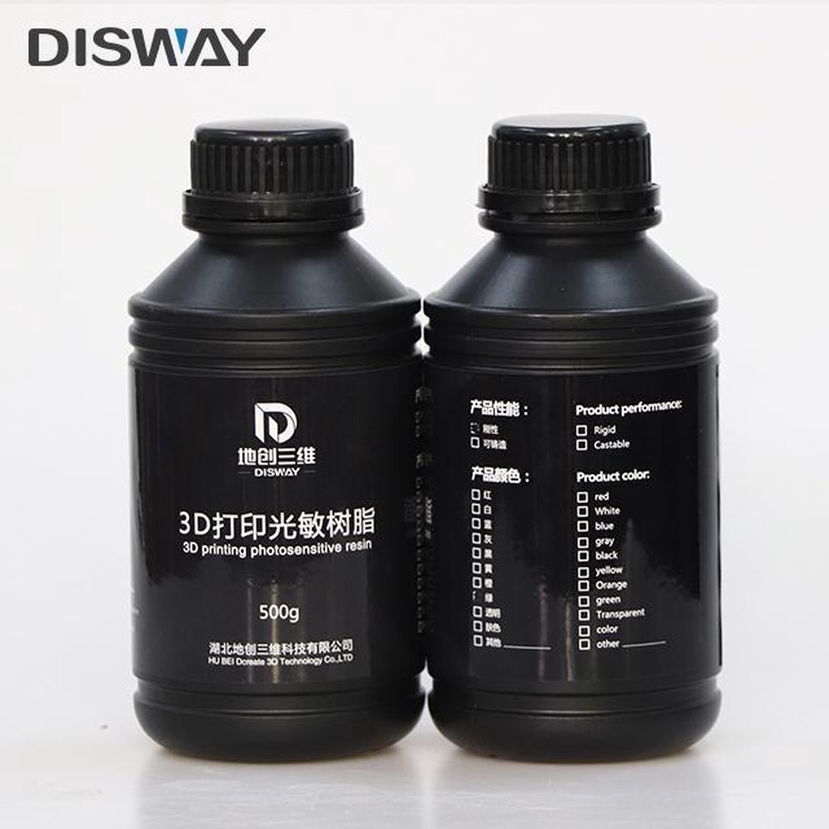 Liquid photopolymer Rood UV resin 405nm 3D hars voor sla printer