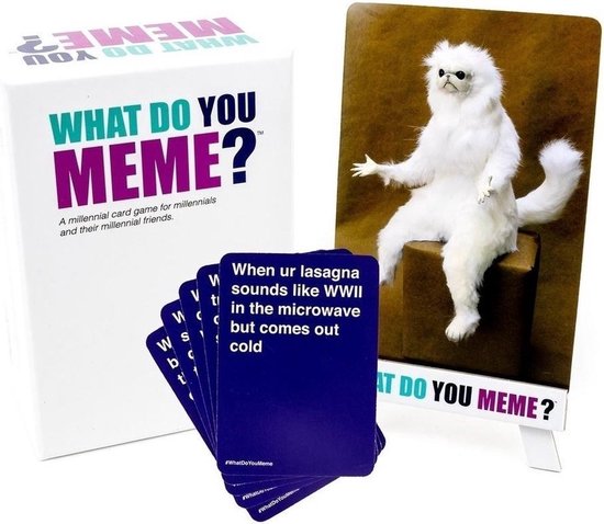 What Do You Meme? - Kaartspel / Familiespel / Partyspel - Engelstalige editie