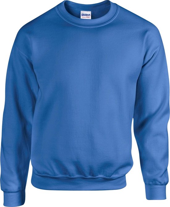 Foto: Gildan zware blend unisex adult crewneck sweatshirt voor volwassenen koninklijk 