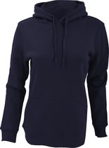 Russell - Authentic Hoodie Dames - Blauw - S