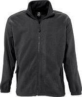 SOLS Heren North Full Zip Outdoor Fleece Jacket (Grijze Mergel)