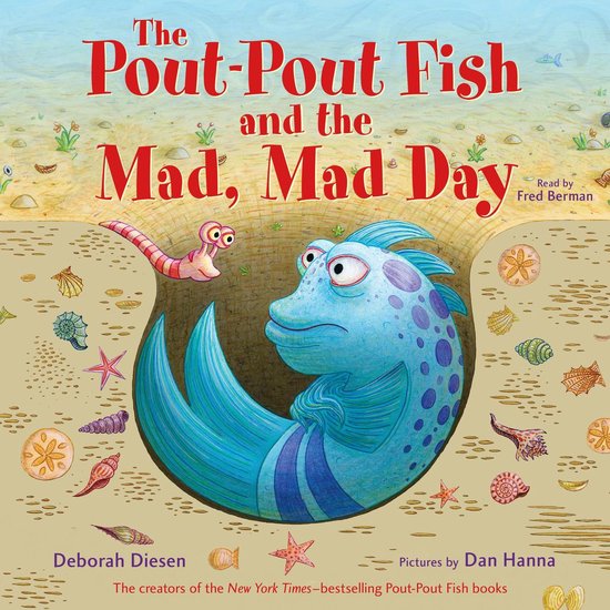 The Pout-Pout Fish and the Mad, Mad Day - cover