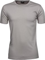 Tee Jays Hereninterlock T-Shirt met korte mouwen (Steen)