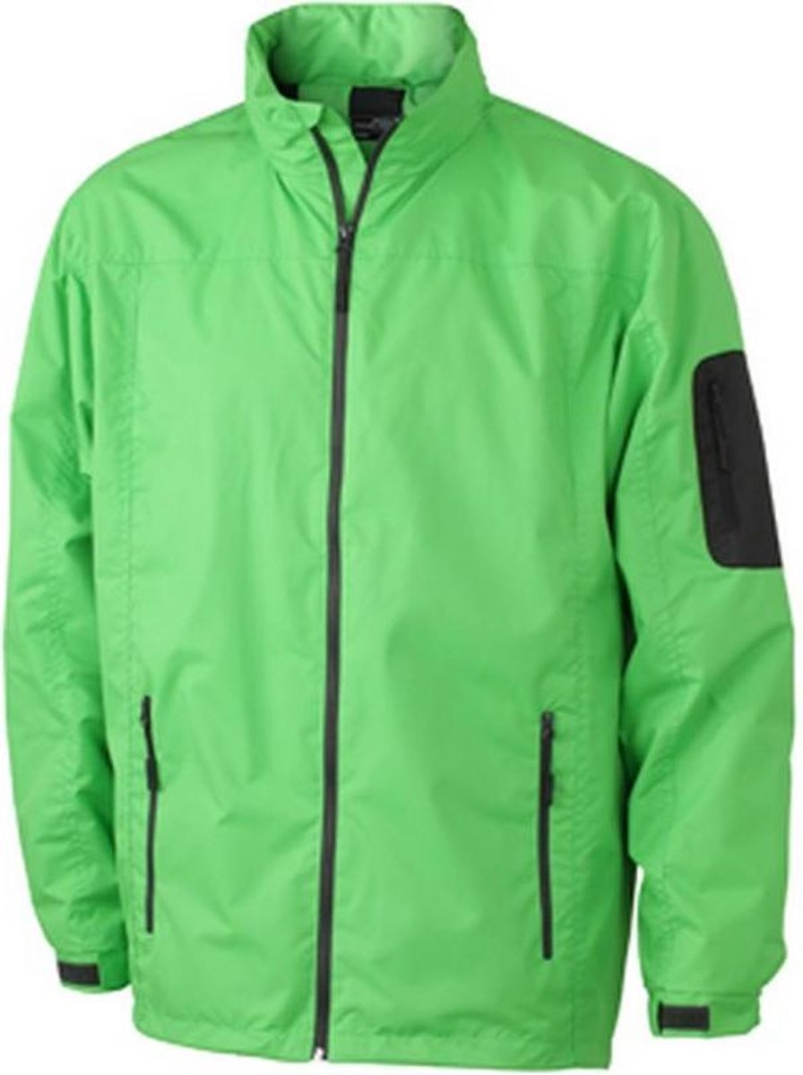 James and Nicholson Heren Windbreker Kalk /koolstof Grijs