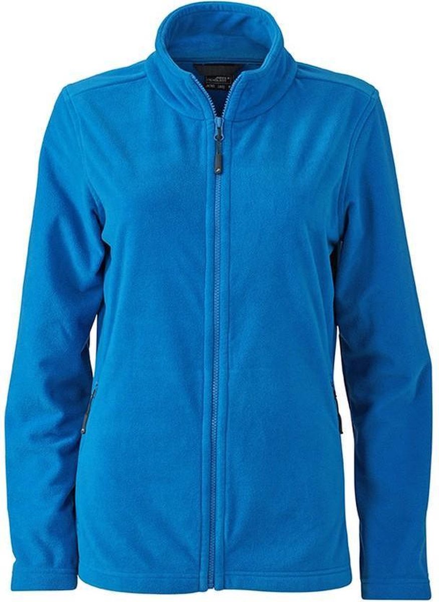 James and Nicholson Dames/dames Basic Fleece Jacket Kobaltblauw