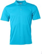 James and Nicholson Heren Actief Polo (Turquoise)