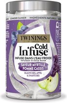 Twinings Cold infuse myrtille pomme cassis 10 pièces