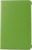 360 graden draaiend Litchi structuur lederen hoesje met houder voor Samsung Galaxy Tab 2 (10.1) / P5100(groen)