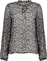 Geisha Blouse Top Flowers And Lurex 03898-20 000675 Dames Maat - S