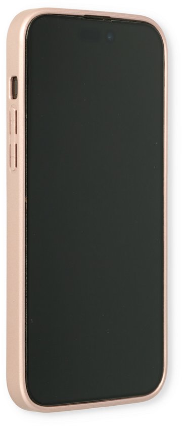 Casemania Coque pour Apple iPhone 14 Pro Max Rouge - Coque Arrière en Siliconen Marbre - Compatible avec MagSafe