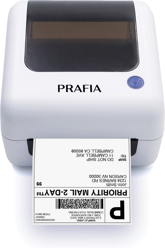 Imprimante d'étiquettes Prafia PR-202, Imprimante d'étiquettes thermique  commerciale
