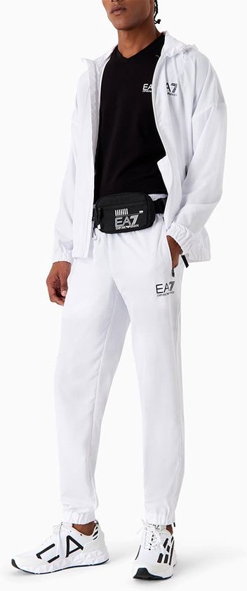 Survêtement à capuche EA7 Pro Lined - Survêtements - blanc - Homme