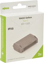 WAGO® Gelbox voor lasklemmen max. 4mm² maat 3 - 207-1333 - 3 stuks in blister