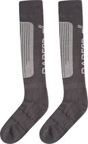 Chaussettes de sports d'hiver Dare 2b - Taille 39-42 - Femme - gris foncé / gris clair