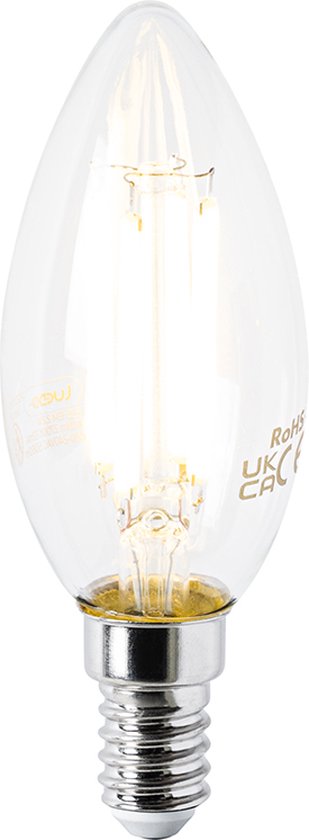 LUEDD E14 LED lamp B35 helder 2,2W 470 lm 2700K