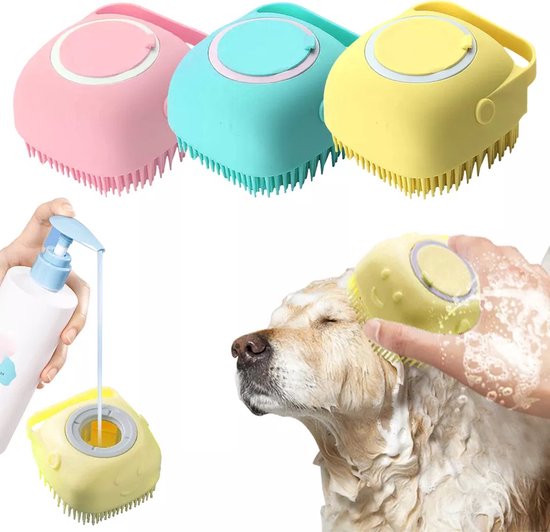 Met Één Klik Ontharingskam Voor Katten Honden Milieuvriendelijke Plastic Badbors