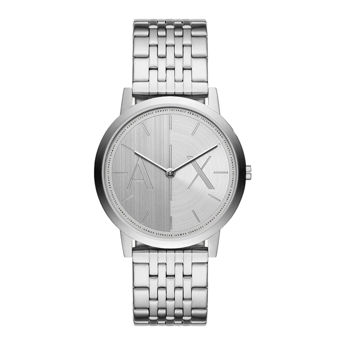 Armani Exchange AX2870 Heren Horloge 40 mm - Zilverkleurig