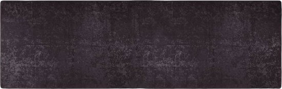 Tapis lavable antidérapant 80x300 cm anthracite