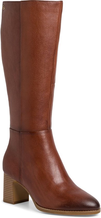 Tamaris Comfort Lange Laars Vrouwen Bruin Cognac Maat 37 bol