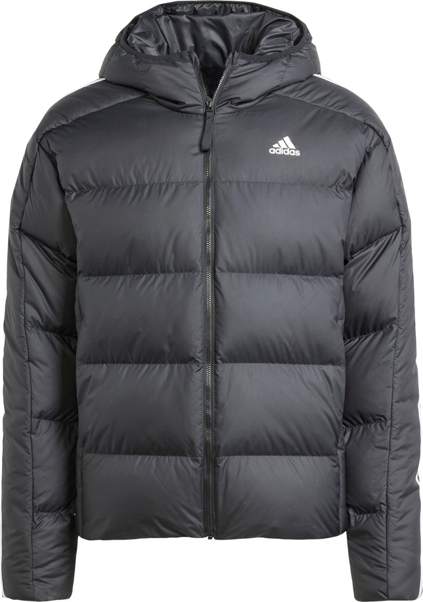 adidas Sportswear Essentials Midweight Donsjack met Capuchon Heren Blauw XS bol