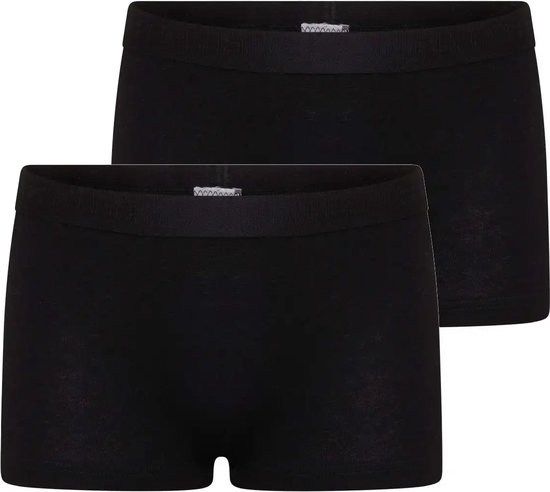 TupTam Meisjes Boxershorts Katoen – 10 Stuks Comfortabele en Ademende Boxershorts voor Dagelijks Gebruik, Zwart Grijs, 128-134