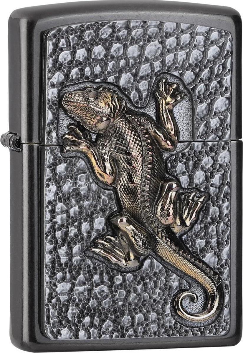Aansteker Zippo Golden Gecko Emblem