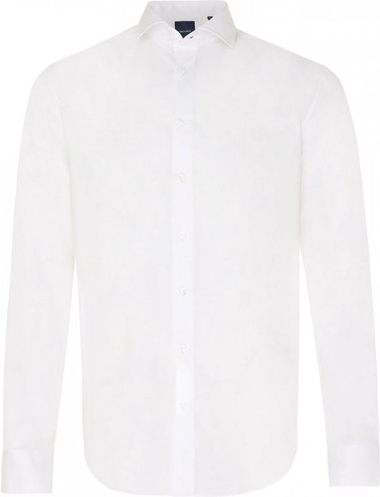 NOAM Two-Ply stretch shirt non-iron White (TRSHZZ004 - 100)