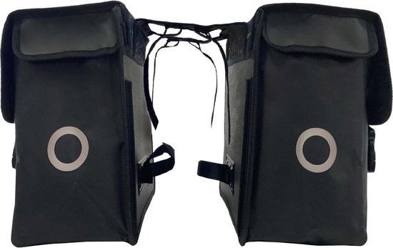 Willex Fietstassen Eco Tarpaulin 30 L groen en zwart van Willex — afbeelding 3