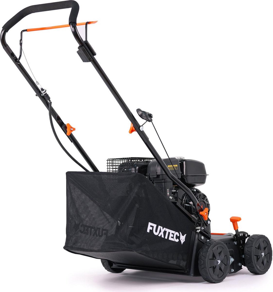 FUXTEC Benzine Verticuteermachine FX-BV240ECO – 4-Takt Motor 4,1 kW (212cc) – 400 mm Werkbreedte – 15 Messen – Centrale Diepte-instelling -15 tot +5 mm – 40L Opvangbak thumbnail 4