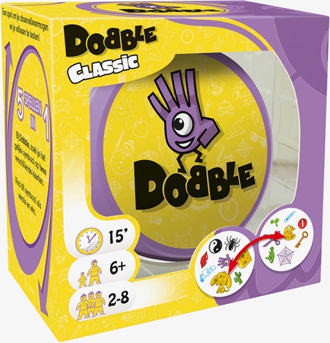Dobble Classic - Kaartspel - Zygomatic Board Game Studio