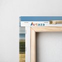 Arrière d'une toile Artaza avec système de suspension.