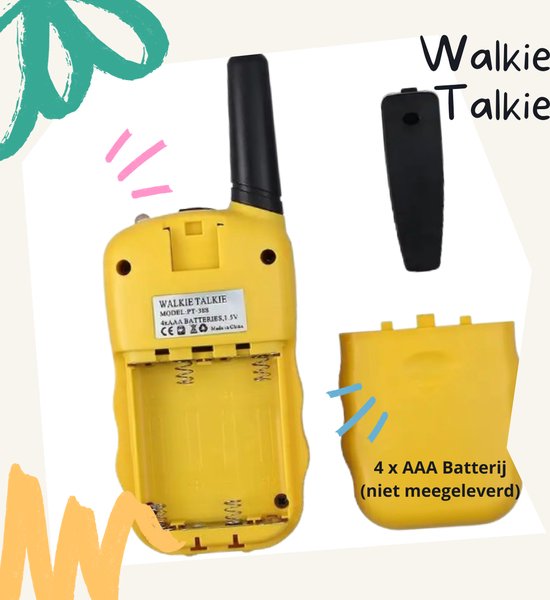 Walkie Talkie - De Ultieme Tweeweg Oplaadbare Walkietalkie met USB