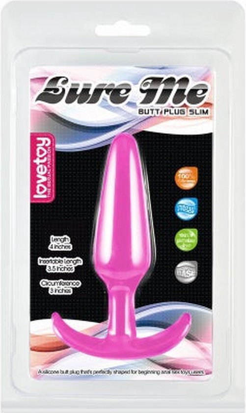 Stay-In-Place Buttplug - Silicone