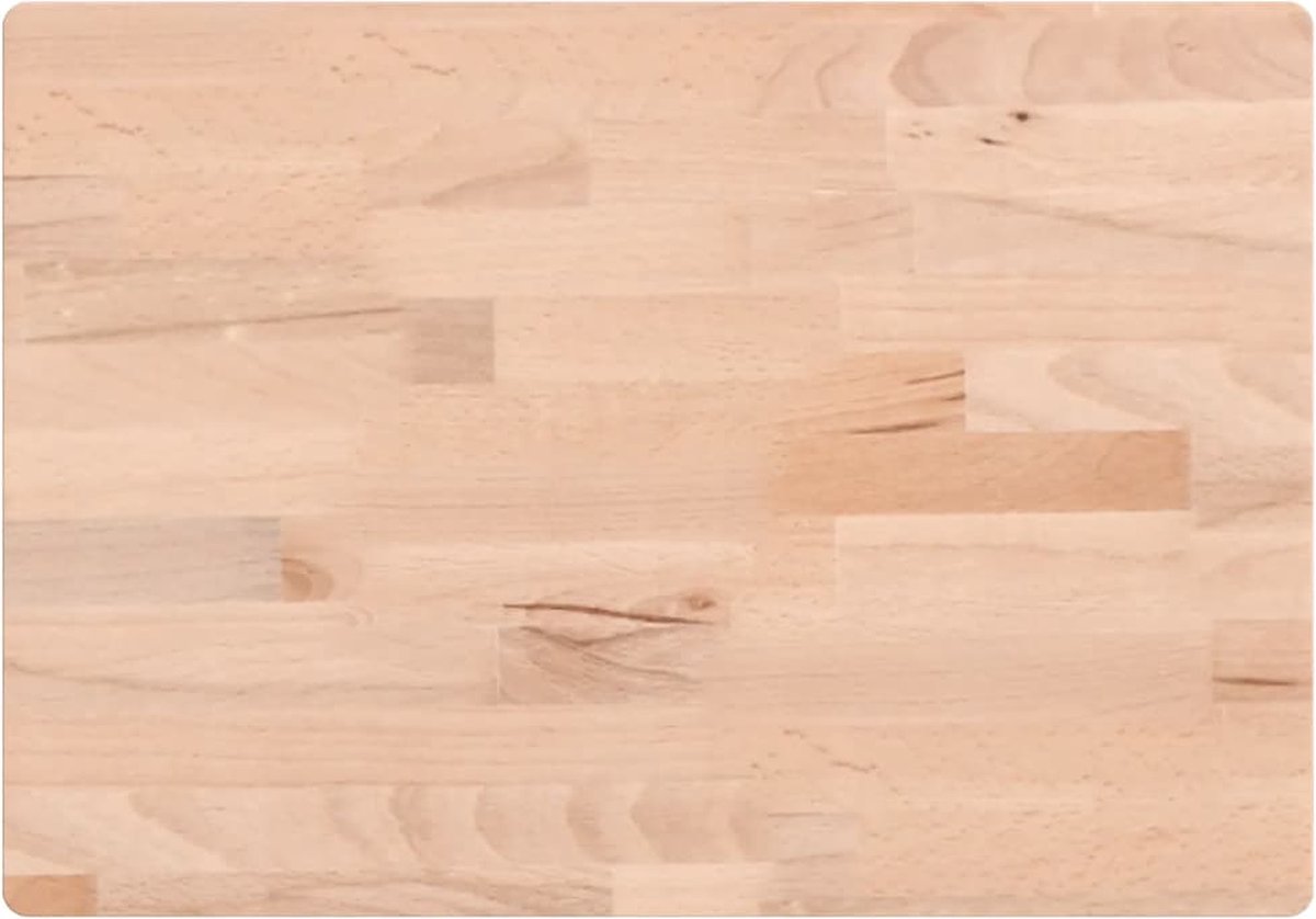 vidaXL - Snijplank - 50x35x4 - cm - massief - beukenhout