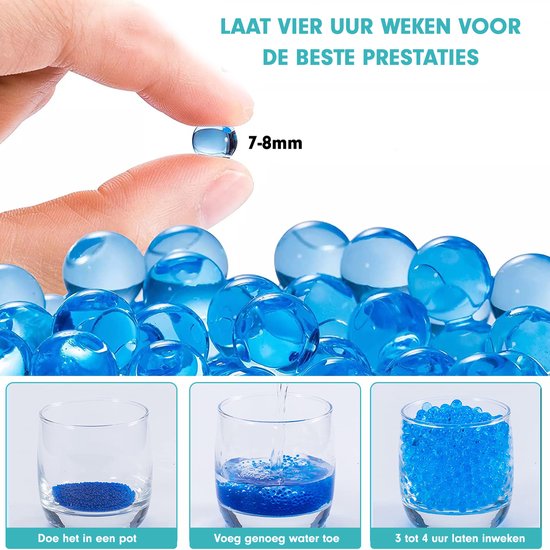 Magische waterparels 24 kleuren Creatieve set Magische waterparels 24 kleuren Creatieve set