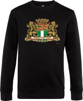 010 CASUALS ROTTERDAM SWEATER STADSWAPEN (AUTHENTIC) black