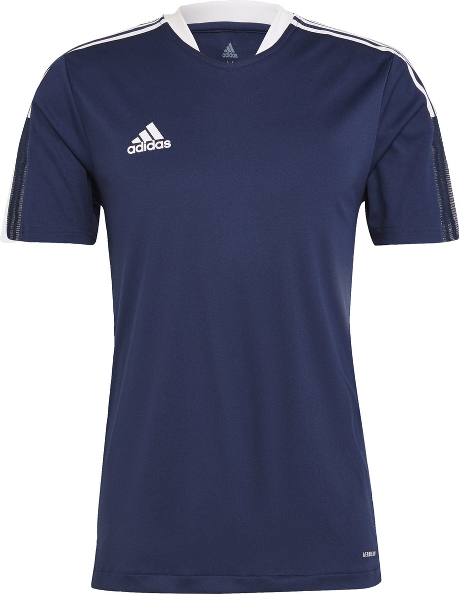 adidas Performance Tiro 21 Training Voetbalshirt - Heren - Blauw- M