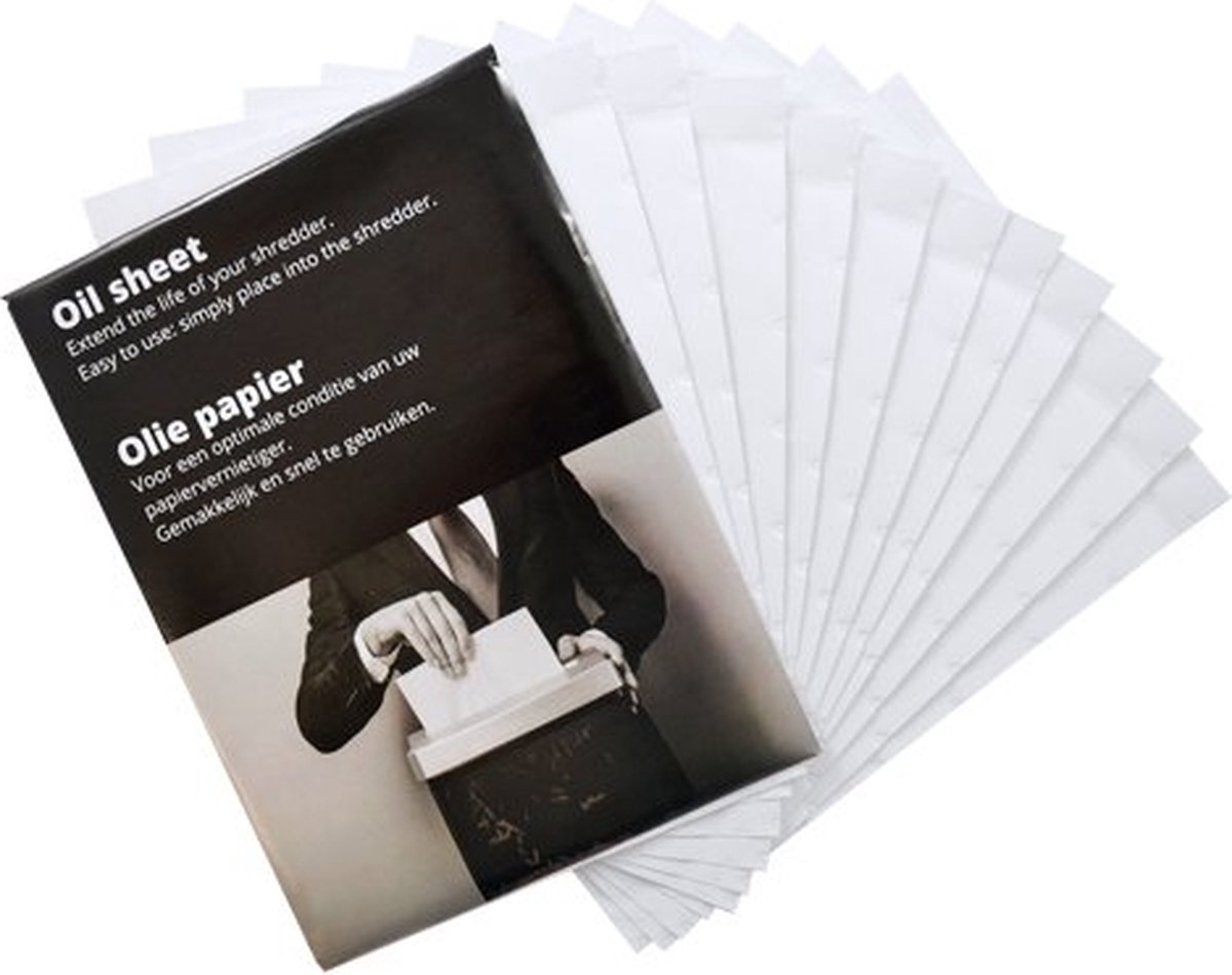 Opvangzakken & olie voor papierversnipperaars | Viking Direct NL
