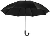 Niceey Automatische Stormparaplu met Beschermhoes - Opvouwbaar – Windproof - Glasvezel Frame - tot 100km p/u - Ø 130 cm - Zwart