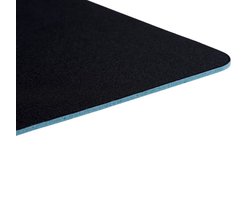 Fourze mousepad 9030 zwart / cyaan